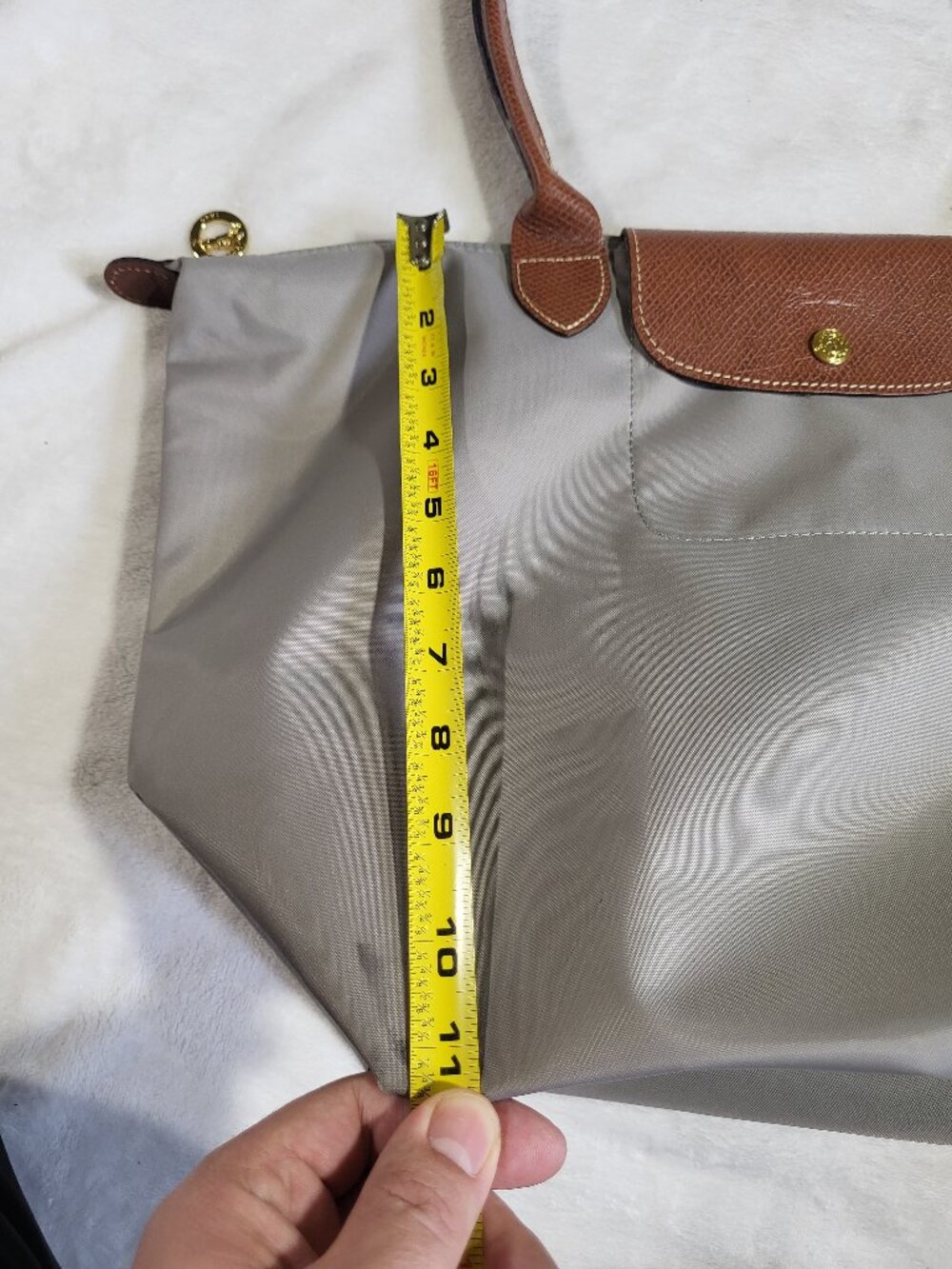 LONGCHAMP Large Le Pliage Tote Bag Pebble - Picture 13 of 15